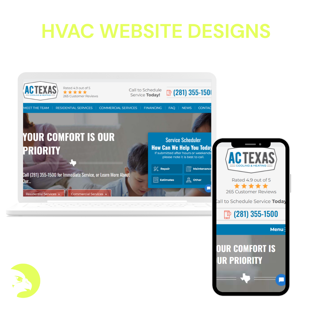 HVAC Website Designs
